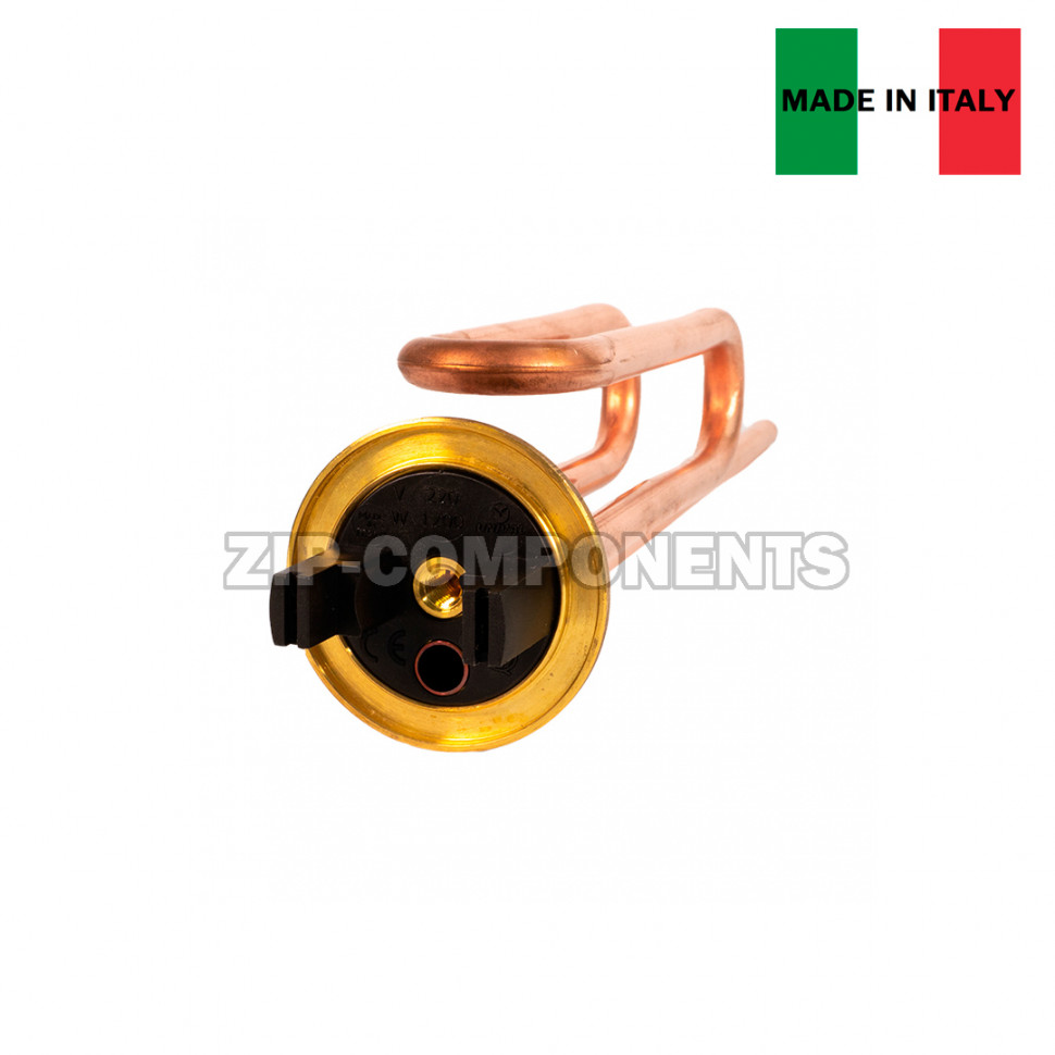 ТЭН Unival для водонагревателя (RCF, 1500W, D48, Без анода, L260) изогнутый Италия