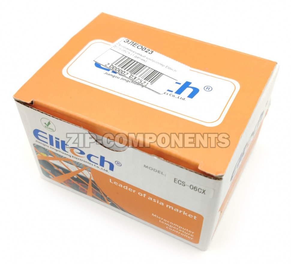 Программируемый контроллер 2 датчика Elitech ECS-06CX 