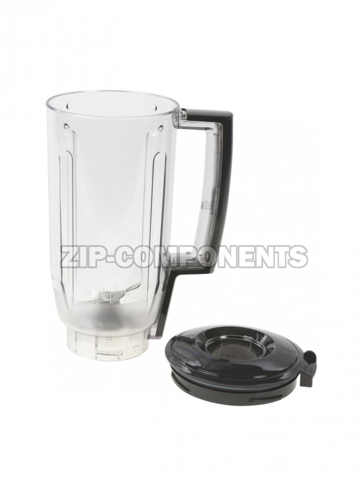 Стакан блендера с крышкой для кухонного комбайна Bosch 00742752