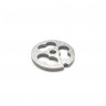 Решетка мясорубки Bosch, Braun, Polaris, Philips, Zelmer, Ротор BS018, BR013, PLR022, PH030, ZL015, MRZ040 5мм, D=53,2мм