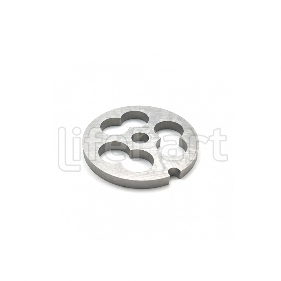 Решетка мясорубки Bosch, Braun, Polaris, Philips, Zelmer, Ротор BS018, BR013, PLR022, PH030, ZL015, MRZ040 5мм, D=53,2мм